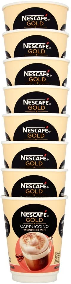 Nescafe &Go! Gold Cappuccino 8 x 12oz Cups