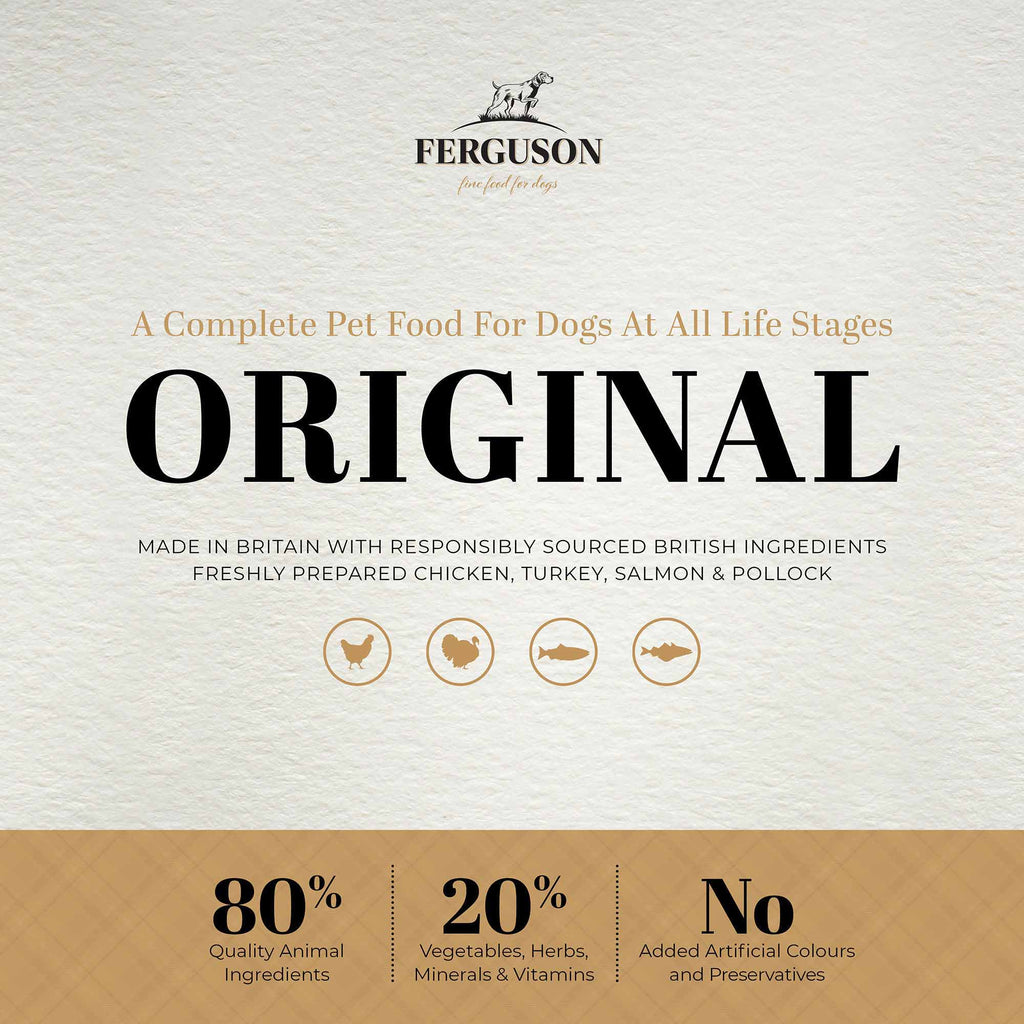 Ferguson Original 80/20 Grain Free Dry Dog Food