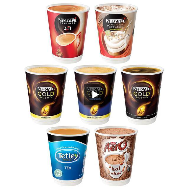 Nescafe &Go! Gold Cappuccino 8 x 12oz Cups